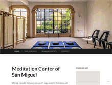 Tablet Screenshot of meditationsma.org